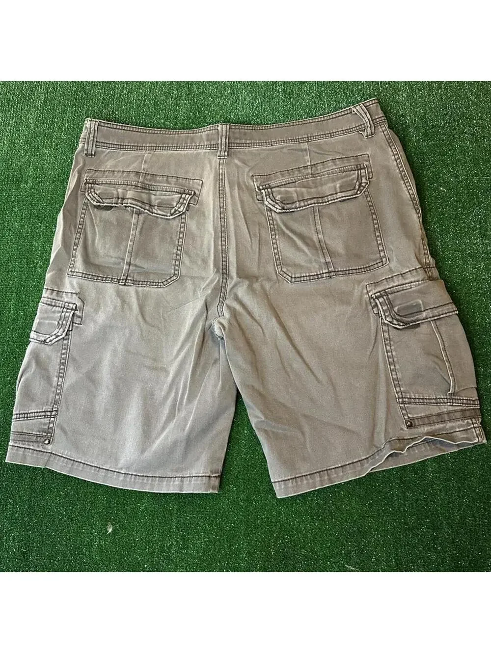Union Bay Grey Stretch Cargo shorts